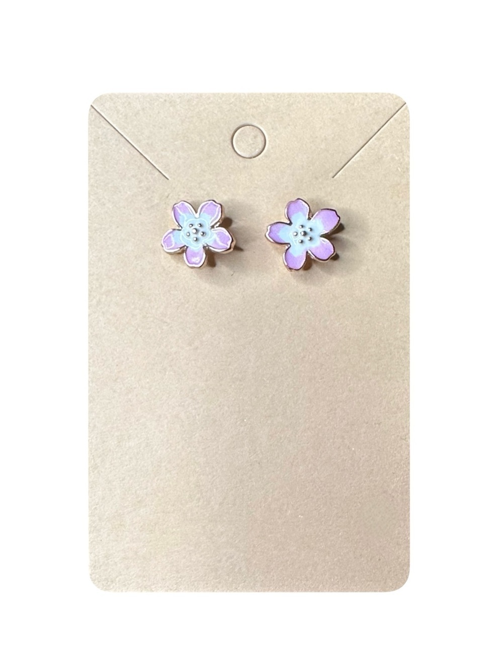 5/$25 😻 Pink Flower Stud Earrings - Unbranded
